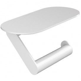 Держатель туалетной бумаги Hansgrohe WallStoris с полочкой 23,0x10,0x9,7 см, Matt White (27928700)