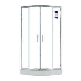 Душевая кабина Britc Lira 80х80x185 стекло 5 мм + поддон 80x80x13,5 угловая
