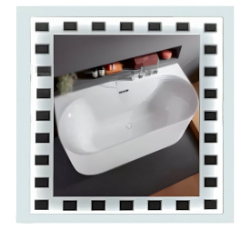 Зеркало светодиодное 800/800 (СД-15)