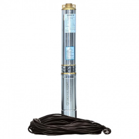 Насос погружной DONGYIN 0.75кВт H 51(33)м Q 140(100)л/мин Ø102мм 25м кабеля центробежный (777492)