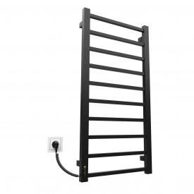 Полотенцесушитель KOSSER Лофт 1000х500 EL тайм. черный