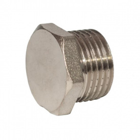 Заглушка RSk 3/4" ЗР никелированная латунь