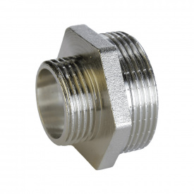Ниппель латунный VLMZ А0509А(нк) 1 1/2" x 1"