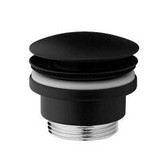 Донный клапан Paffoni Light для умывальника, черный матовый (ZSCA050NO) Краматорськ