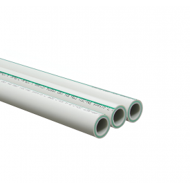 Труба полипропиленовая ASG Hot Fiber Glass PN20 20x3,4 мм (4 м)