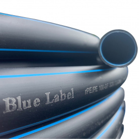 Труба ПНТ BlueLabel rPE/PE100-GF PN12 ф 50x3,7 мм (бухта 100м)