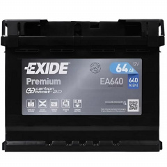 Аккумулятор автомобильный EXIDE PREMIUM 64A (EA640) Луцьк
