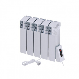 Электрический радиатор ERAFLYME COMPACT 5R 300х455 490Вт 9м2, белый (0,30м)