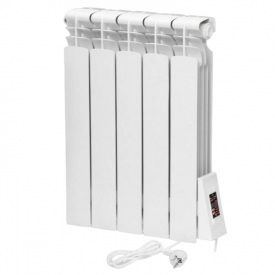 Электрический радиатор ERAFLYME STANDART 5R 560х455 490Вт 10м2, белый (0,56м)