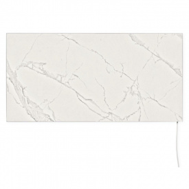 Керамическая панель FLYME 1000 Вт 20м2 настенная, белый камень