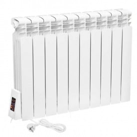 Электрический радиатор ERAFLYME ELITE 10L 580х850 1200Вт 24м2, белый (0,58м)