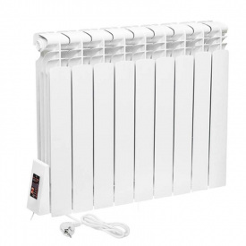 Электрический радиатор ERAFLYME ELITE 9L 580х770 990Вт 20м2, белый (0,58м)