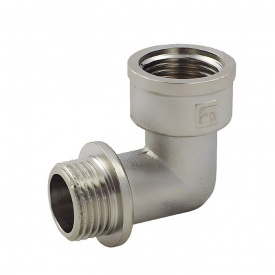 Уголок FADO FITT 1/2" НВ никелированная латунь