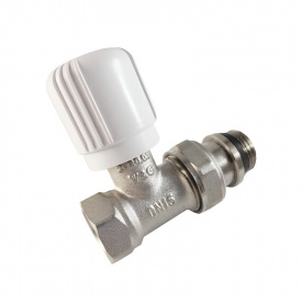 Кран радиаторный VALOGIN 1/2" V&amp;amp G ручной регулировки прямой (ТР-00023793)