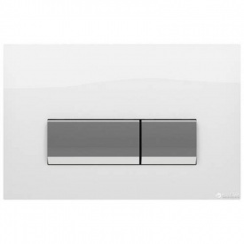 Панель смыва Koller Pool Integro прямоугольная, белый глянцевый (INTEGRO WHITE GLASS)