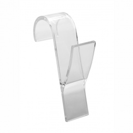 Крючок для полотенцесушителя прозрачный