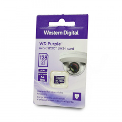 Карта пам'яті спеціалізована для відеоспостереження Western Digital MICRO SDXC 128GB UHS-I WDD128G1P0C WDC Харків