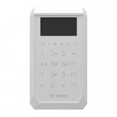 Сенсорна клавіатура Tiras Technologies K-PAD OLED+ (white) для керування охоронною системою Orion NOVA II Токмак