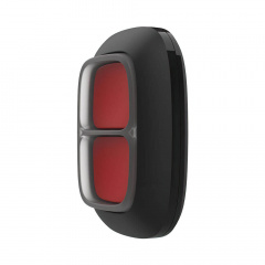 Беспроводная экстренная кнопка Ajax DoubleButton black с защитой от случайных нажатий Харьков