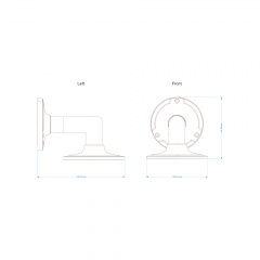 Кронштейн Provision ISR PR-WB14 199x139.3x140.6 мм Київ