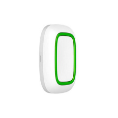 Бездротова кнопка тривожна Ajax Button white Бердичів