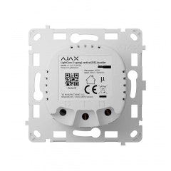 Реле для одноклавишного выключателя Ajax LightCore 1-gang vertical 301112 Киев