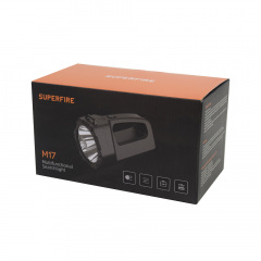 Перезаряжаемый поисковый фонарь SUPERFIRE M17 с мощностью 5 Вт Киев
