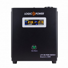 Источник бесперебойного питания Logicpower LPY-W-PSW-500 ВА / 350 Вт линейно-интерактивный с правильной синусоидой Житомир