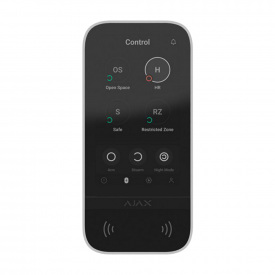 Клавиатура Ajax KeyPad TouchScreen беспроводная с сенсорным экраном