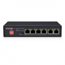 Неуправляемый PoE-коммутатор Provision ISR PoES-0472GC+2G гигабитный