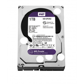 Жесткий диск для видеонаблюдения Western Digital 1 TB WD10PURZ