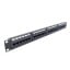 Патч-панель Hypernet 24 порта UTP кат. 5Е 19" PP-KUTP24-NM-CM с организатором кабеля Жмеринка