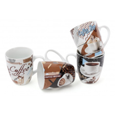 Набір кухлів 350 мл Retro Coffee Bona Di 334-413