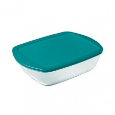 Контейнер прямокутний з кришкою Pyrex Cook&Store 4.5 л (240P002)