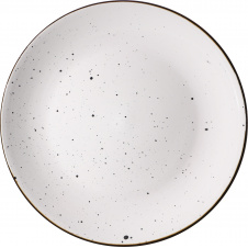 Тарелка десертная Ardesto Bagheria Bright white 19 см (AR2919WGC)