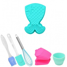 Набор для выпечки STENSON Mermaid 24 х 24 х 3.5 см (MH-3920) Силикон