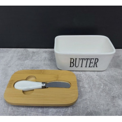 Масленка c ножом "Butter" OLens 0480/O8030-144 Киев