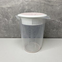Емкость для смешивания с пластиковой крышкой 1 л Akay Plastik AK567 Тернополь
