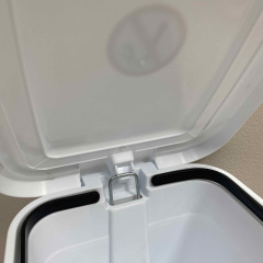 Контейнер для сміття пластиковий 8 л з педалькою Ucsan Plastik 344 Житомир