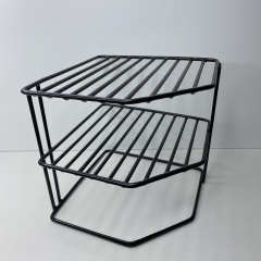 Органайзер-підставка для тарілок DECOR ART 20,5х20,5х20,5 см 1033 чорний Суми