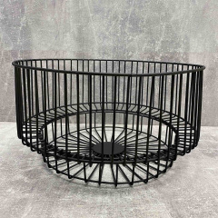 Кошик фруктівниця 35*17 см чорний DECOR ART 568741235/1010 Херсон