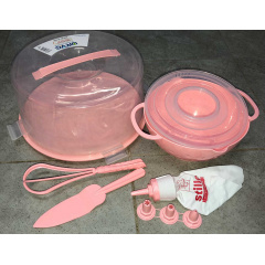 Тортівниця + набір кондитерський Urve Irak Plastik UR-3033 Івано-Франківськ