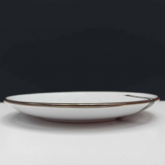 Тарілка десертна Ardesto Bagheria Bright white 19 см (AR2919WGC) Запоріжжя