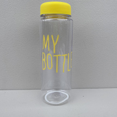 Пляшка для води My Bottle з чохлом 500 мл прозоро-жовтий 500-500 Вінниця