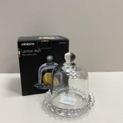 Лимонниця із кришкою скляна 9,5х9,5 см Ardesto AR2603L Івано-Франківськ