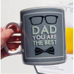 Чашка керамічна 800 мл "Dad you are the best" XXL OLens 102-018 Київ