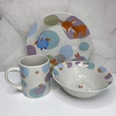 Набір дитячого столового посуду 3 предмети Limited Edition Sweet Dream YF6029 Кропивницький