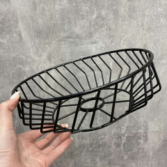 Корзина для фруктов ART 26*26*10 см черная 45978746/1004 Коростень