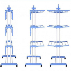 Сушарка органайзер для речей Spray Painting Clothes Hanger до 40 кг 364 CR Луцьк