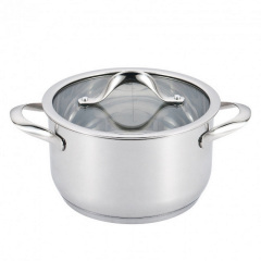 Кастрюля из нержавеющей стали d-18 см 2,3 л Lessner 55877-18 Чернигов
